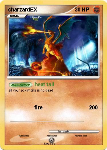 Pokemon charzardEX