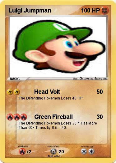Pokemon Luigi Jumpman
