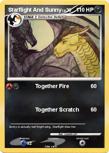 Pokemon Starflight And Sunny