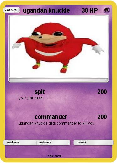 Pokemon ugandan knuckle