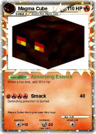 Pokemon Magma Cube