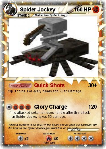 Pokemon Spider Jockey