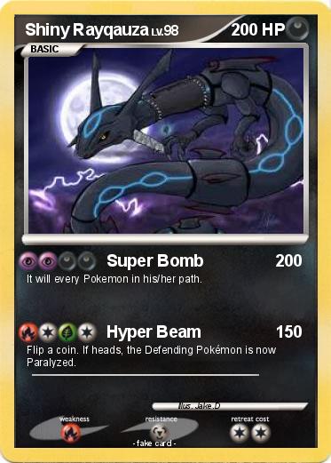 Pokemon Shiny Rayqauza