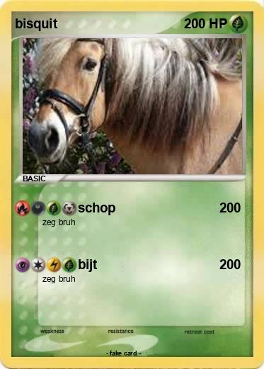 Pokemon bisquit