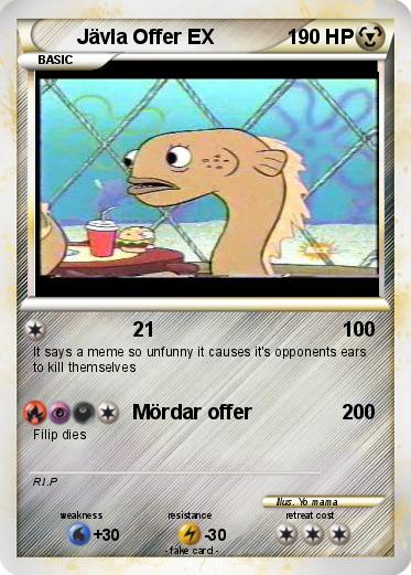 Pokemon Jävla Offer EX