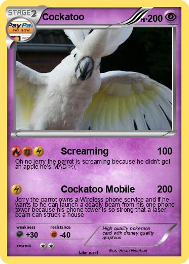 Pokemon Cockatoo