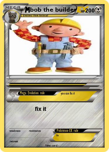Pokemon bob the builder