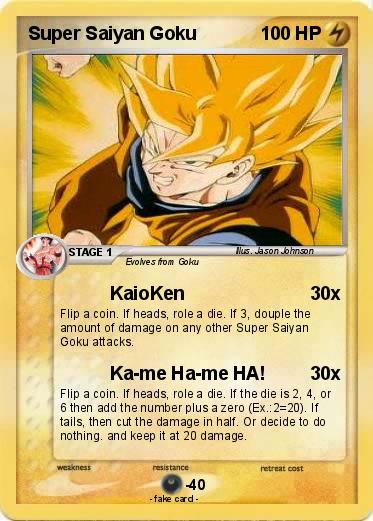 Pokemon Super Saiyan Goku