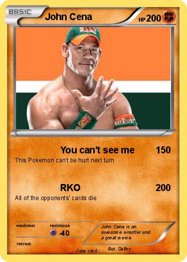 Pokemon John Cena