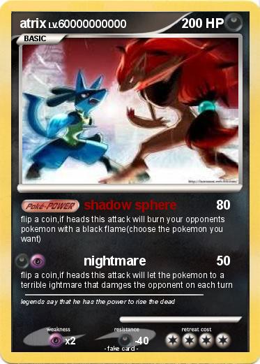 Pokemon atrix