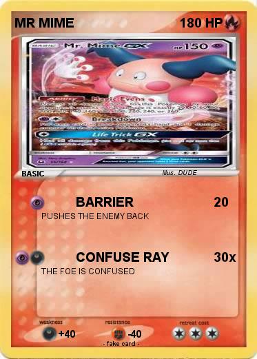 Pokemon MR MIME