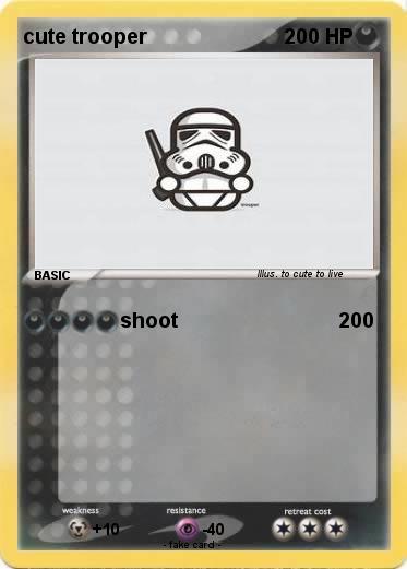 Pokemon cute trooper