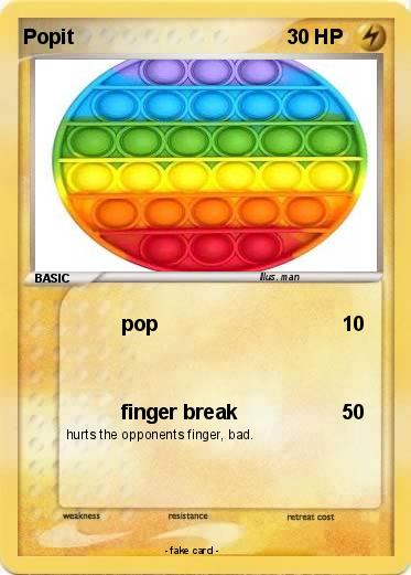 Pokemon Popit