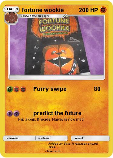 Pokemon fortune wookie