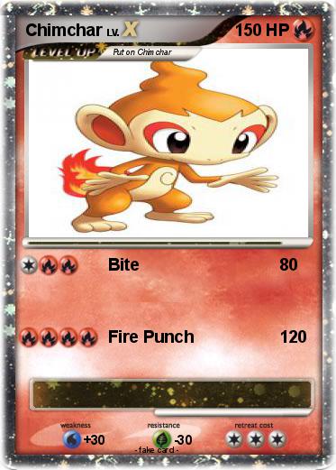 Pokemon Chimchar