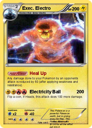 Pokemon Exec. Electro