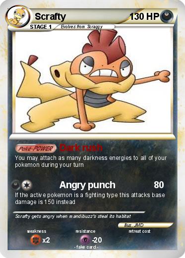 Pokemon Scrafty