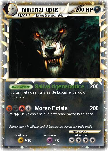 Pokemon Immortal lupus