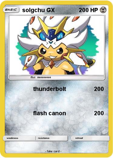 Pokemon solgchu GX