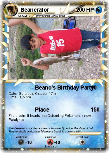 Pokemon Beanerator