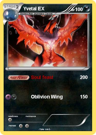 Pokemon Yvetal EX