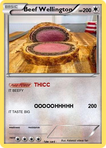 Pokemon Beef Wellington