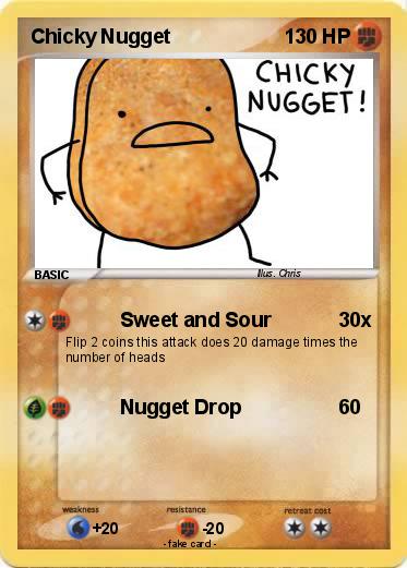 Pokemon Chicky Nugget