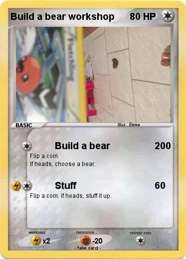 Pokemon Build a bear workshop