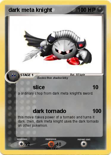 Pokemon dark meta knight