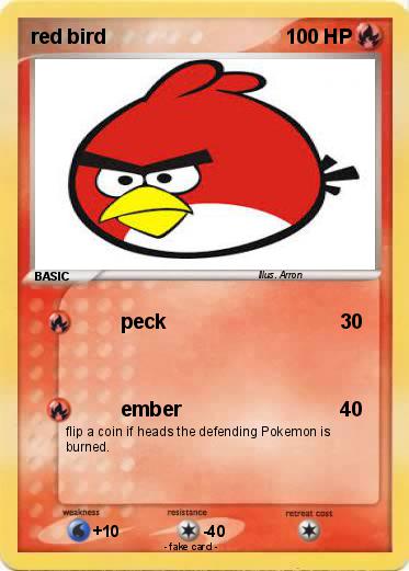Pokemon red bird