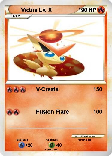 Pokemon Victini Lv. X