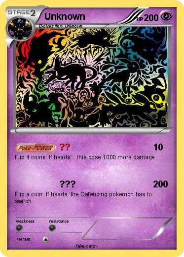 Pokemon Unknown