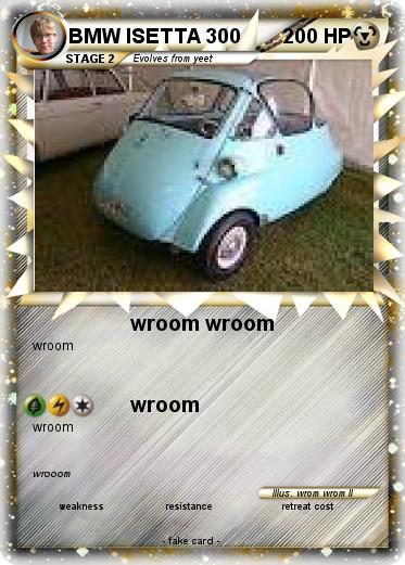 Pokemon BMW ISETTA 300
