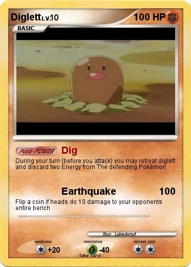 Pokemon Diglett