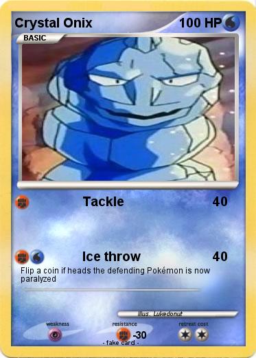 Pokemon Crystal Onix