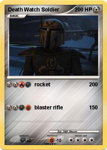 Pokemon Death Watch Soldier