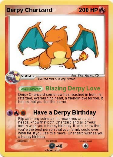 Pokemon Derpy Charizard
