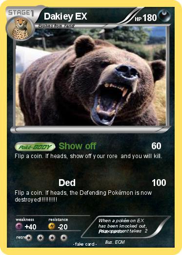 Pokemon Dakiey EX