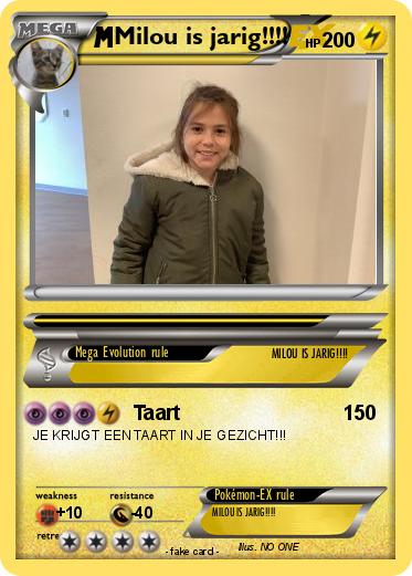Pokemon Milou is jarig!!!!