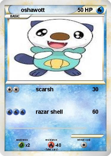 Pokemon oshawott