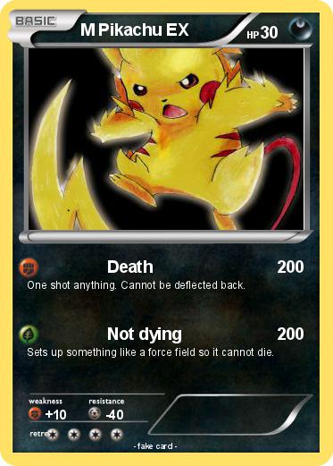 Pokemon M Pikachu EX