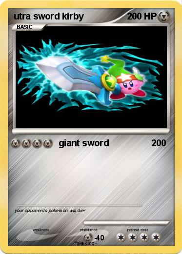 Pokemon utra sword kirby