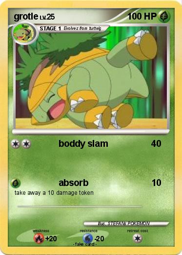 Pokemon grotle