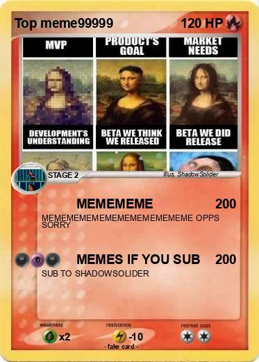 Pokemon Top meme99999