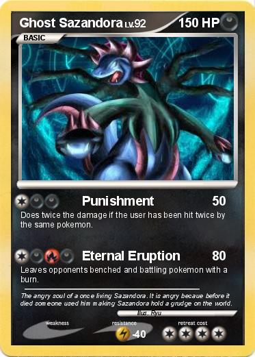 Pokemon Ghost Sazandora
