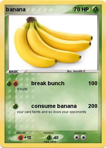 Pokemon banana