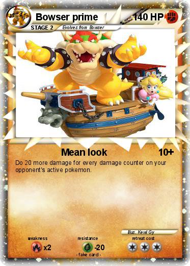 Pokemon Bowser prime