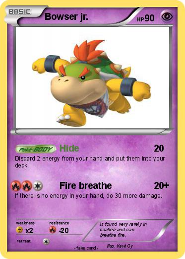 Pokemon Bowser jr.
