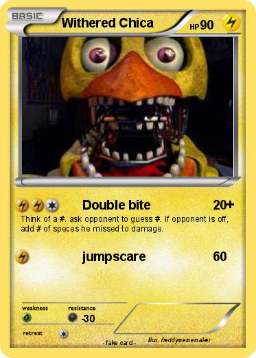 Pokemon Withered Chica