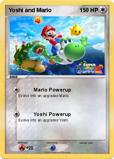 Pokemon Yoshi and Mario